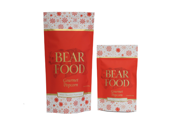 White Chocolate Peppermint Popcorn