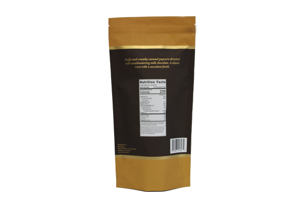 Milk Chocolate Drizzled Caramel Popcorn