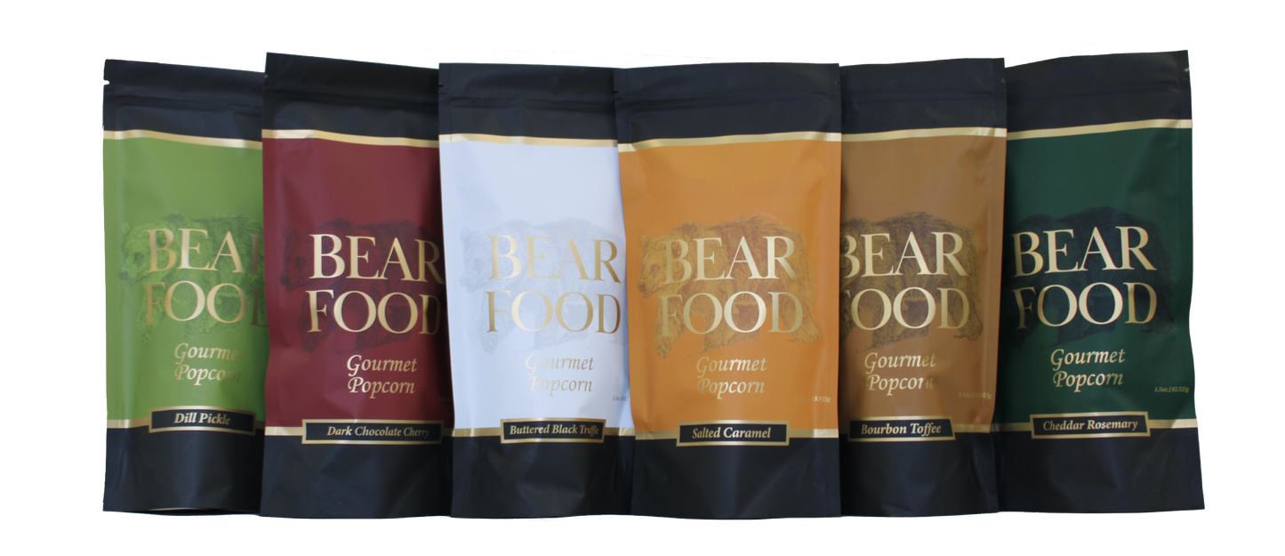 Bear Food Popcorn Variety Pack